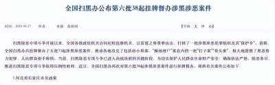 ​2020年国督一号案，黑老大吴迪独霸石家庄20年，涉黑6.5亿