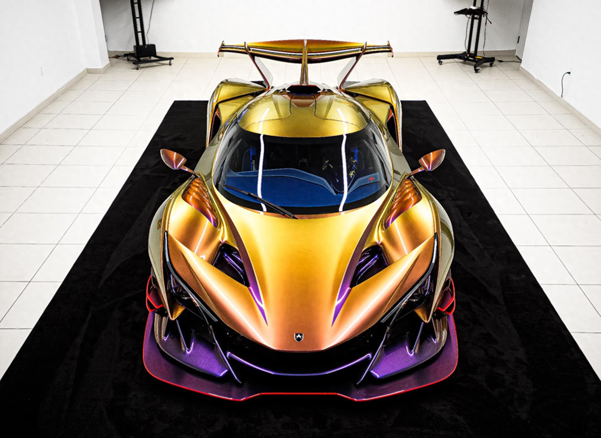 售价270万美元的黄金战神超跑，阿波罗Apollo Intensa Emozione