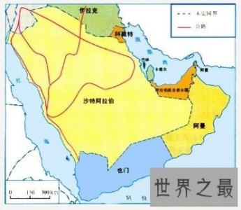 ​世界上最大的半岛是阿拉伯半岛(322万平方公里)